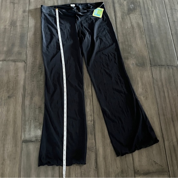 Swim Systems Black Sheer Breezy Beach Pants - Size Large - Picture 10 of 14